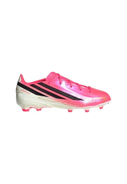 Guayos Fútbol Rosa Adidas F50 Hyperfast League Firme Niños