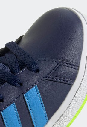 Tenis Lifestyle Azul-Amarillo Neón adidas Sportswear Grand Court