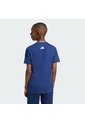 Camiseta Estampada Entrenamiento Azul Adidas Essentials Niños de adidas Performance