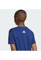 Camiseta Estampada Entrenamiento Azul Adidas Essentials Niños de adidas Performance