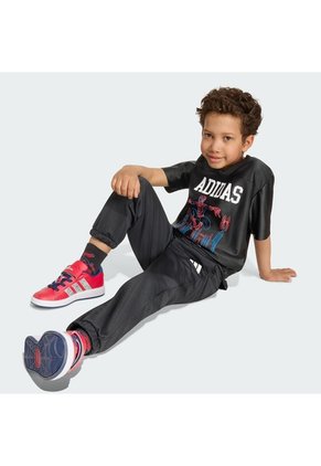 Camiseta Negro Adidas Marvel Spider-Man Niños