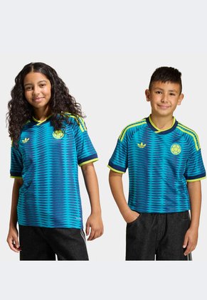 Camiseta adidas Originals Visitante Selección Colombia 26 Azul