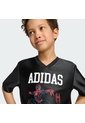 Camiseta Negro Adidas Marvel Spider-Man Niños de adidas Performance