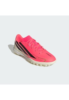 Guayos Fútbol Rosa Adidas F50 Hyperfast Club Artificial Niños