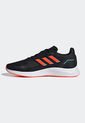 Tenis Running Negro-Naranja-Blanco adidas Performance Run Falcon de adidas Performance