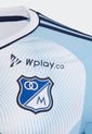 Camiseta Celeste-Blanco-Azul Navy adidas Performance Visitante Millonarios FC 2023 de adidas Performance
