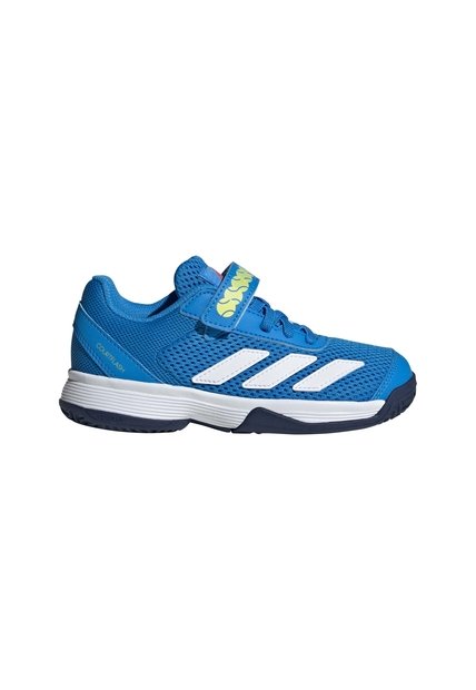 Tenis Tenis Azul Adidas Courtflash Tira Niños