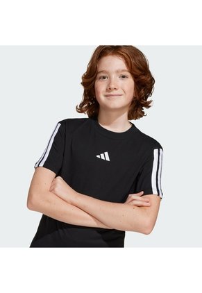 Camiseta Entrenamiento Negro Adidas Essentials Niños