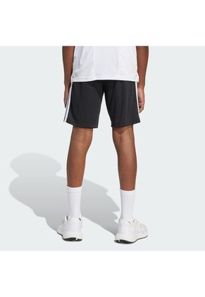 Shorts Entrenamiento Negro Adidas Essentials 3 Rayas Niños
