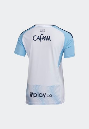 Camiseta Blanco-Celeste-Azul adidas Performance Visitantes Millonarios FC 2023