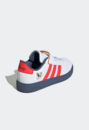 Tenis Lifestyle Blanco-Rojo-Azul adidas Sportswear Grand Court x Disney Mickey and Friends