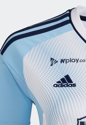 Camiseta Blanco-Celeste-Azul adidas Performance Visitantes Millonarios FC 2023