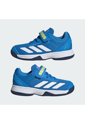 Tenis Tenis Azul Adidas Courtflash Tira Niños