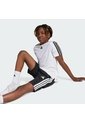 Shorts Entrenamiento Negro Adidas Essentials 3 Rayas Niños de adidas Performance