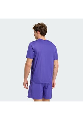 Camiseta Entrenamiento Morado Adidas Essentials Base