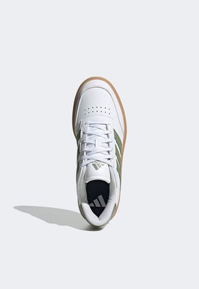 Tenis Lifestyle Blanco-Verde-Miel adidas Sportswear Courtblock