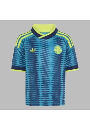 Uniforme Adidas Niños Visitante Selección Colombia 26 - Azul