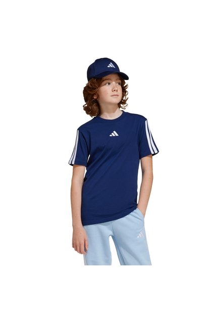 Camiseta Entrenamiento Azul Adidas Essentials Niños
