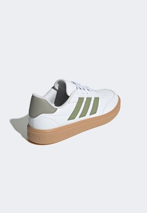 Tenis Lifestyle Blanco-Verde-Miel adidas Sportswear Courtblock