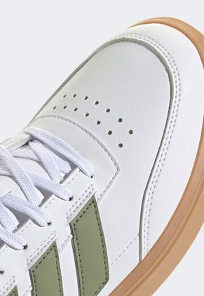 Tenis Lifestyle Blanco-Verde-Miel adidas Sportswear Courtblock