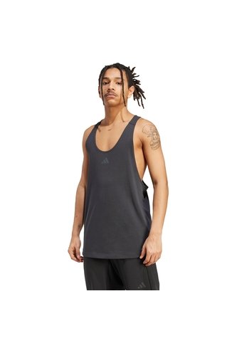 Camiseta Esqueleto Entrenamiento Negro Adidas PrimeLift Stringer adidas Performance