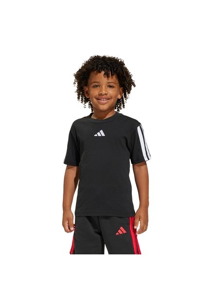 Camiseta Negro Adidas Essentials Niños