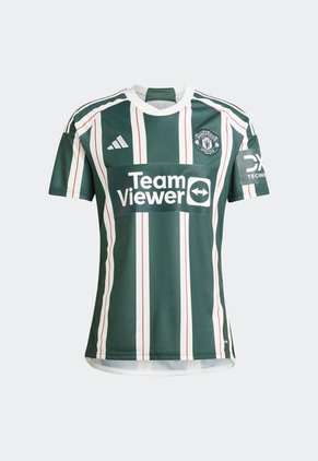 Camiseta Verde-Marfil-Rojo adidas Performance Manchester United 23/24 Visitante