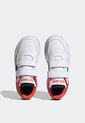 Tenis Lifestyle Blanco-Negro-Coral adidas Sportswear Hoops 3.0 CF de adidas Performance