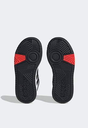 Tenis Lifestyle Blanco-Negro-Coral adidas Sportswear Hoops 3.0 CF