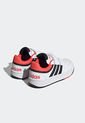 Tenis Lifestyle Blanco-Negro-Coral adidas Sportswear Hoops 3.0 CF de adidas Performance