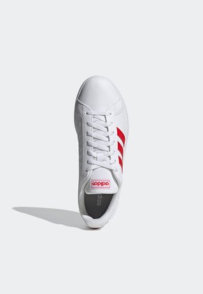 Tenis Lifestyle Blanco-Rojo adidas Performance Advantage Base