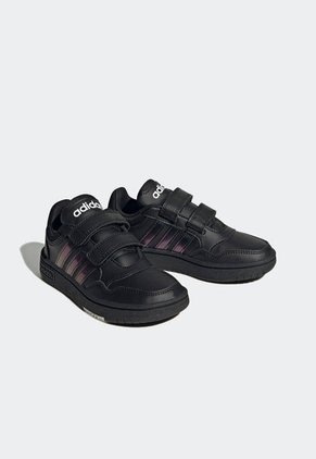 Tenis Lifestyle Negro-Tornasol adidas Sportswear Hoops 3.0 CF