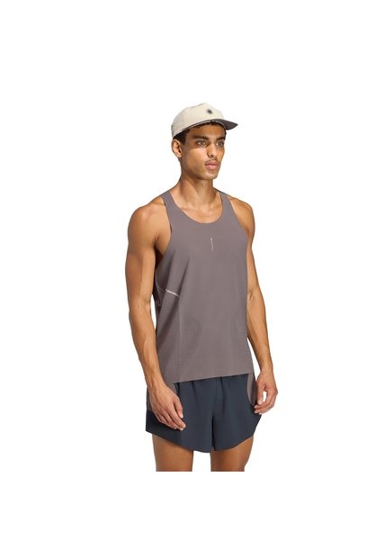 Camiseta Café Adidas Esqueleto Running X Hermanos Koumori Café