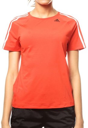 Camiseta Roja adidas Performance D2M Tee 3S