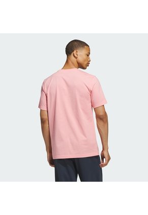 Camiseta Blanco Adidas Graphic Sunny Palms Rosa