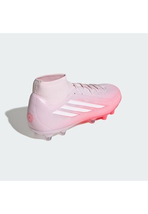 Guayos Rosado Adidas F50 Sparkfusion League Corte Medio Terreno Firme / Pasto Artificial Mujeres Rosa