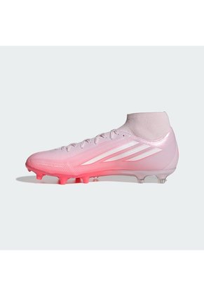 Guayos Rosado Adidas F50 Sparkfusion League Corte Medio Terreno Firme / Pasto Artificial Mujeres Rosa