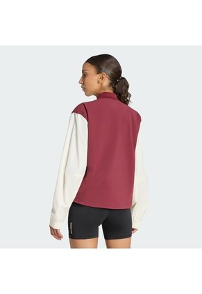 Chaqueta Vinotinto Adidas De Running Adizero NYC Rojo