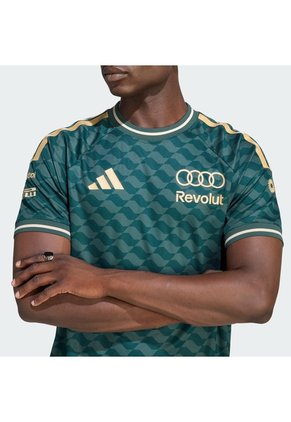 Camiseta Verde Adidas PILOTO SAMPA SOUL AUDI REVOLUT F1 TEAM 2026 OFICIAL Verde
