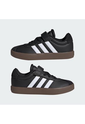 Tenis Negro Adidas VL Court 3.0 Skateboarding Niños
