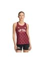 Camiseta Vinotinto Adidas Sin Mangas De Running Adizero NYC Rojo de adidas Performance