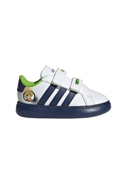 Tenis Blanco Adidas Pixar Toy Story Grand Court 3.0 Bubble Bebes