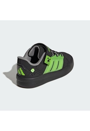 Tenis Running Negro Adidas Lightorama Court Minecraft Niños