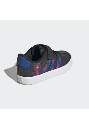 Tenis Negro Adidas Vl Court 3.0 Marvel Spider-Man Niños
