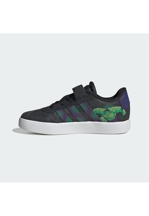 Tenis Negro Adidas Vl Court 3.0 Marvel Spider-Man Niños