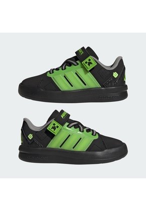 Tenis Running Negro Adidas Lightorama Court Minecraft Niños