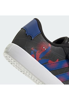 Tenis Negro Adidas Vl Court 3.0 Marvel Spider-Man Niños