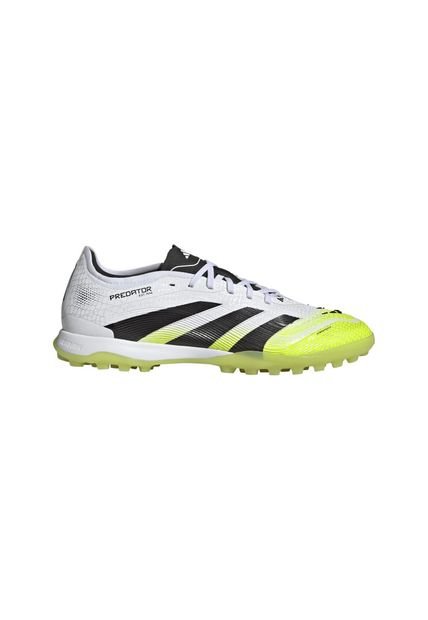 Adidas Performance Guayos Adidas Hombre Predator Pro Pasto Sintético - Blanco - Amarillo Guayos