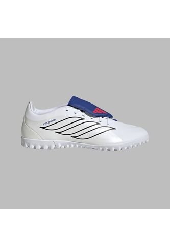 Torretin Adidas Hombre Predator Club Con Lengüeta Plegable TF - Blanco adidas Performance