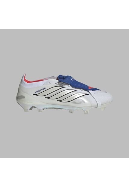 Guayos Adidas Hombre Predator Elite Con Lengüeta Plegable FG - Blanco